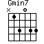 Gmin7=N13033_1