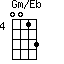 Gm/Eb=0013_4