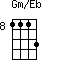 Gm/Eb=1113_8
