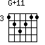 G+11=123211_3