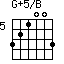 G+5/B=321003_5