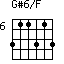G#6/F=311313_6