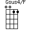 Gsus4/F=0011_1