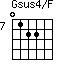 Gsus4/F=0122_7