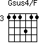 Gsus4/F=111311_3