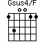 Gsus4/F=130011_1