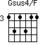 Gsus4/F=131311_3
