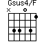 Gsus4/F=N33031_1
