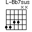 Bb7sus=4433NN_1