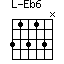 Eb6=31313N_1