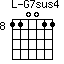 G7sus4=110011_8