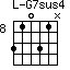G7sus4=31031N_8