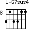 G7sus4=313311_8