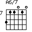 A6/7=311010_7
