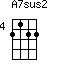 A7sus2=2122_4