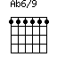 Ab6/9=111111_1