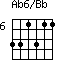 Ab6/Bb=331311_6