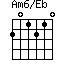 Am6/Eb=201210_1