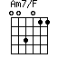 Am7/F=003011_1