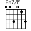 Am7/F=003013_1
