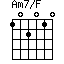 Am7/F=102010_1