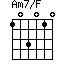 Am7/F=103010_1