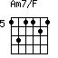 Am7/F=131121_5