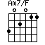 Am7/F=302011_1