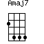 Amaj7=2444_1