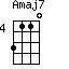 Amaj7=3110_4