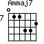 Ammaj7=011332_7