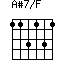 A#7/F=113131_1