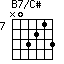 B7/C#=N03213_7