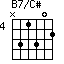 B7/C#=N31302_4