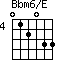 Bbm6/E=012033_4