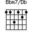 Bbm7/Db=113121_1