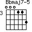 Bbmaj7-5=000113_3