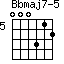 Bbmaj7-5=000312_5