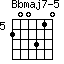 Bbmaj7-5=200310_5