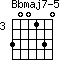 Bbmaj7-5=300130_3