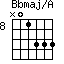 Bbmaj/A=N01333_8