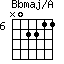 Bbmaj/A=N02211_6