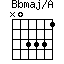 Bbmaj/A=N03331_1