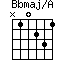 Bbmaj/A=N10231_1