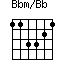 Bbm/Bb=113321_1