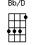 Bb/D=3331_1
