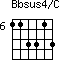 Bbsus4/C=113313_6