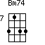 Bm74=3133_7