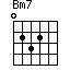 Bm7=0232_1