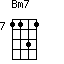 Bm7=1131_7